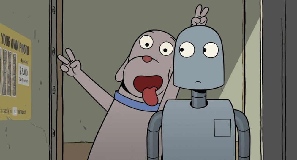 Bild aus dem Animationsfilm "Robot Dreams"