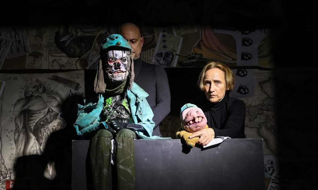 Szenenfoto aus dem Figurentheaterstück 