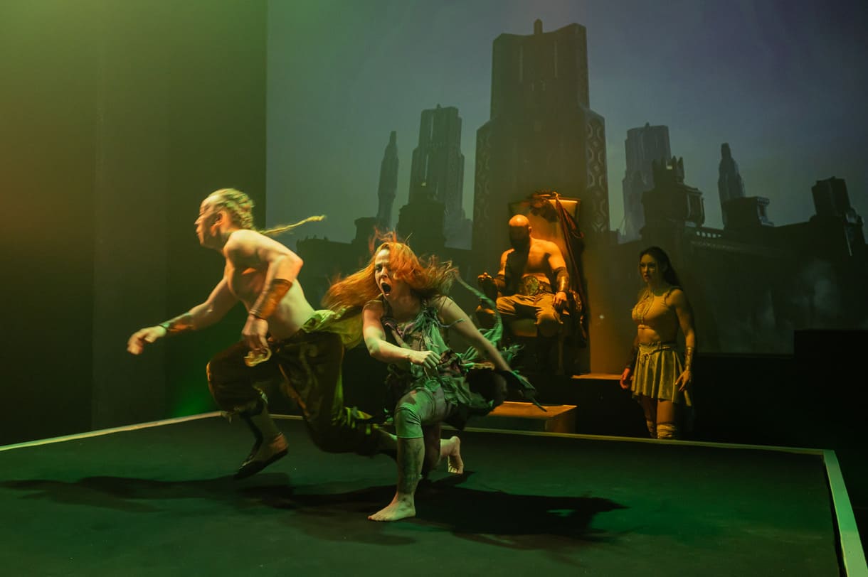 Szenenfoto aus "Mythos Ragnarök" im Renaissancetheater