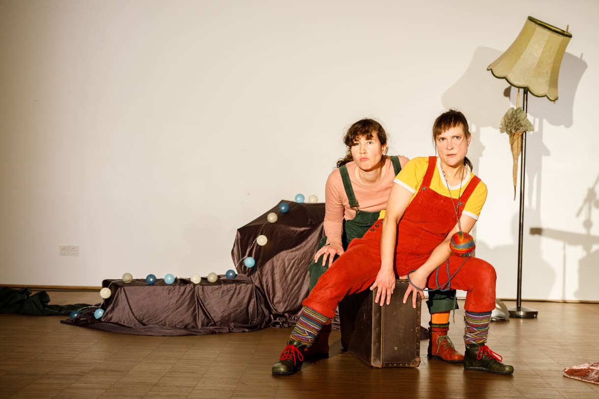 Proben-Szenenfoto aus "Wirrum Warrum Wunderglocke"