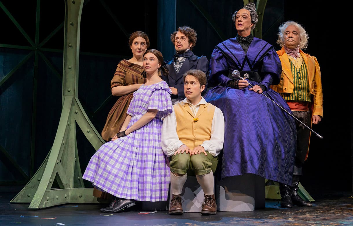 Szenenfoto aus "Die sieben Wünsche" im Theater der Jugend, Renaissancetheater (Wien)