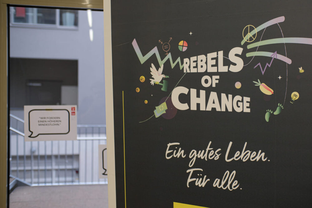 Rebels of Change Jugendforum 2023 im Kulturareal Brotfabrik