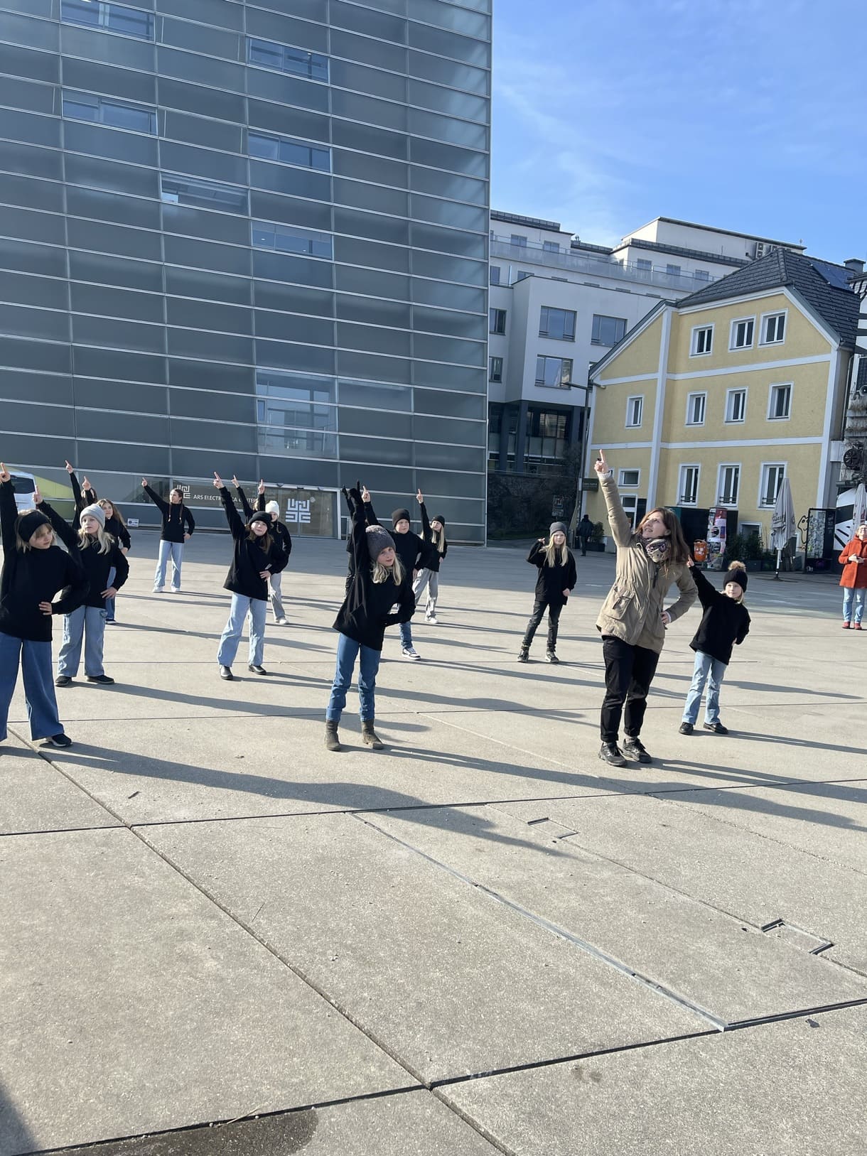 Foto aus dem Dreh zum Tanzvideo
