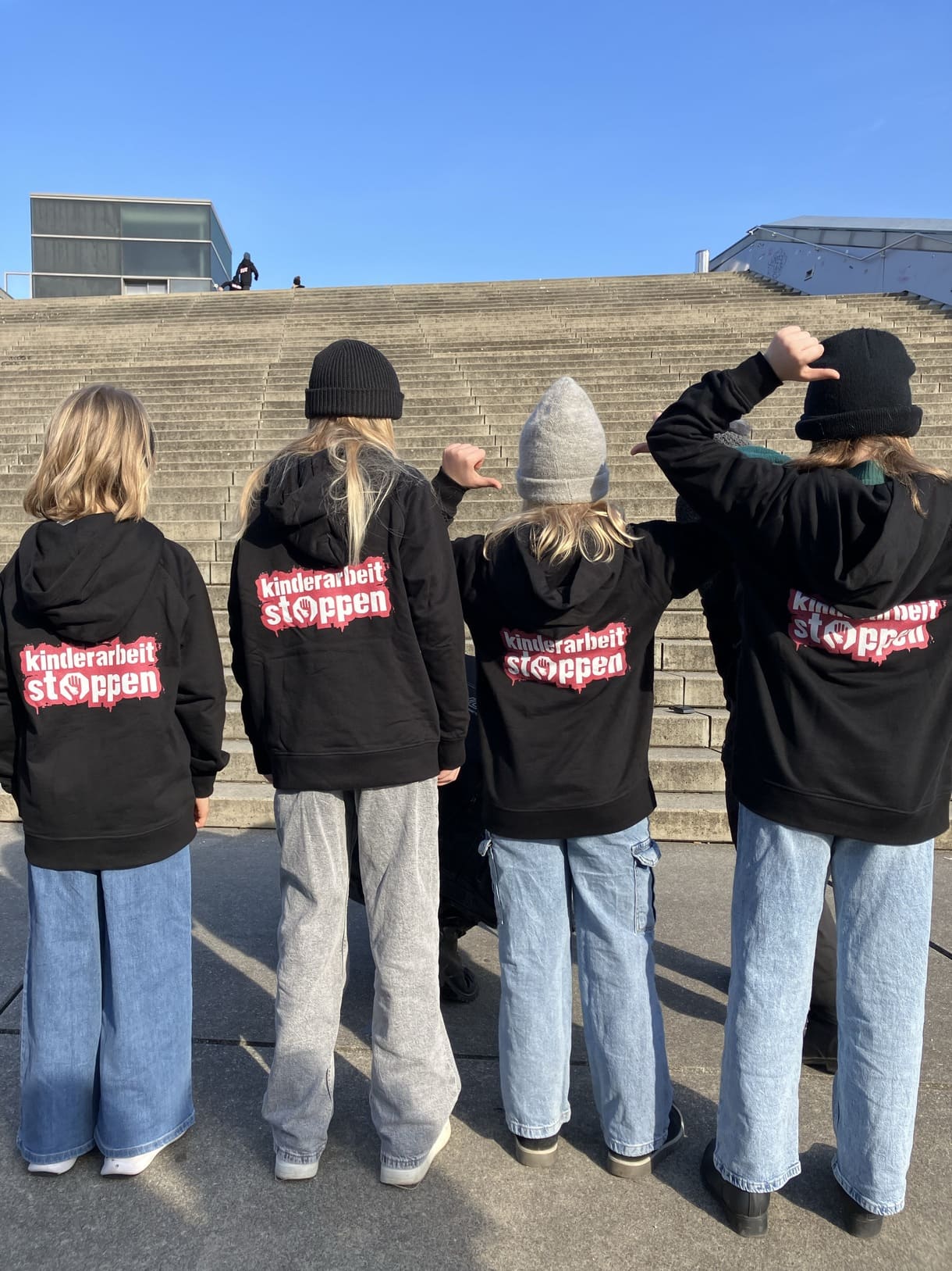Foto aus dem Dreh zum Tanzvideo