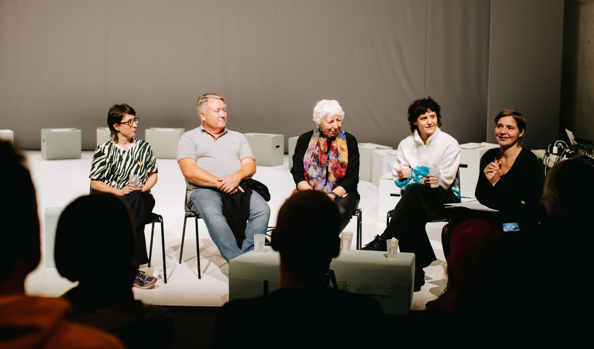 Publikumsgespräch nach der Premiere von 