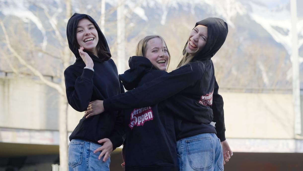 Foto aus dem Dreh zum Tanzvideo