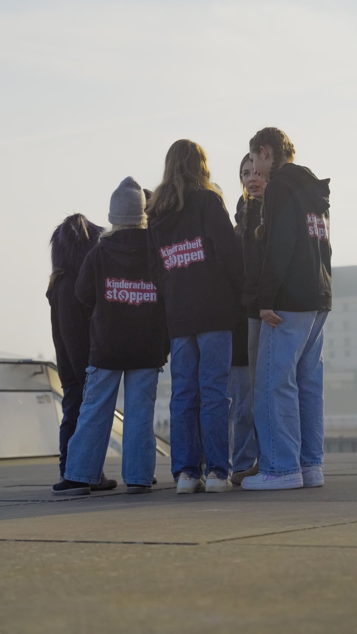 Foto aus dem Dreh zum Tanzvideo