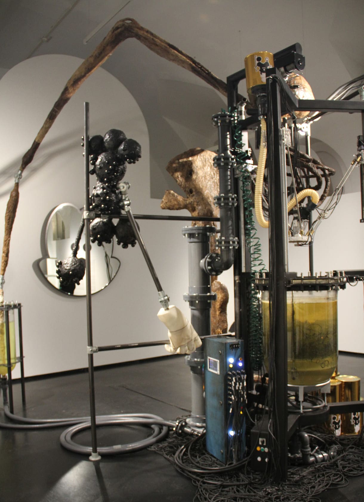 Station in der Installation 