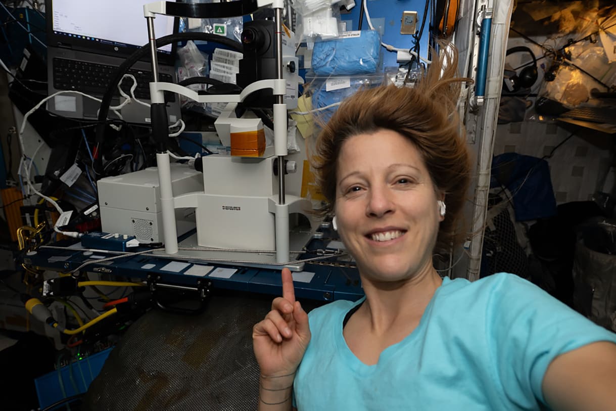 ISS-Astronautin Sophie Adenot