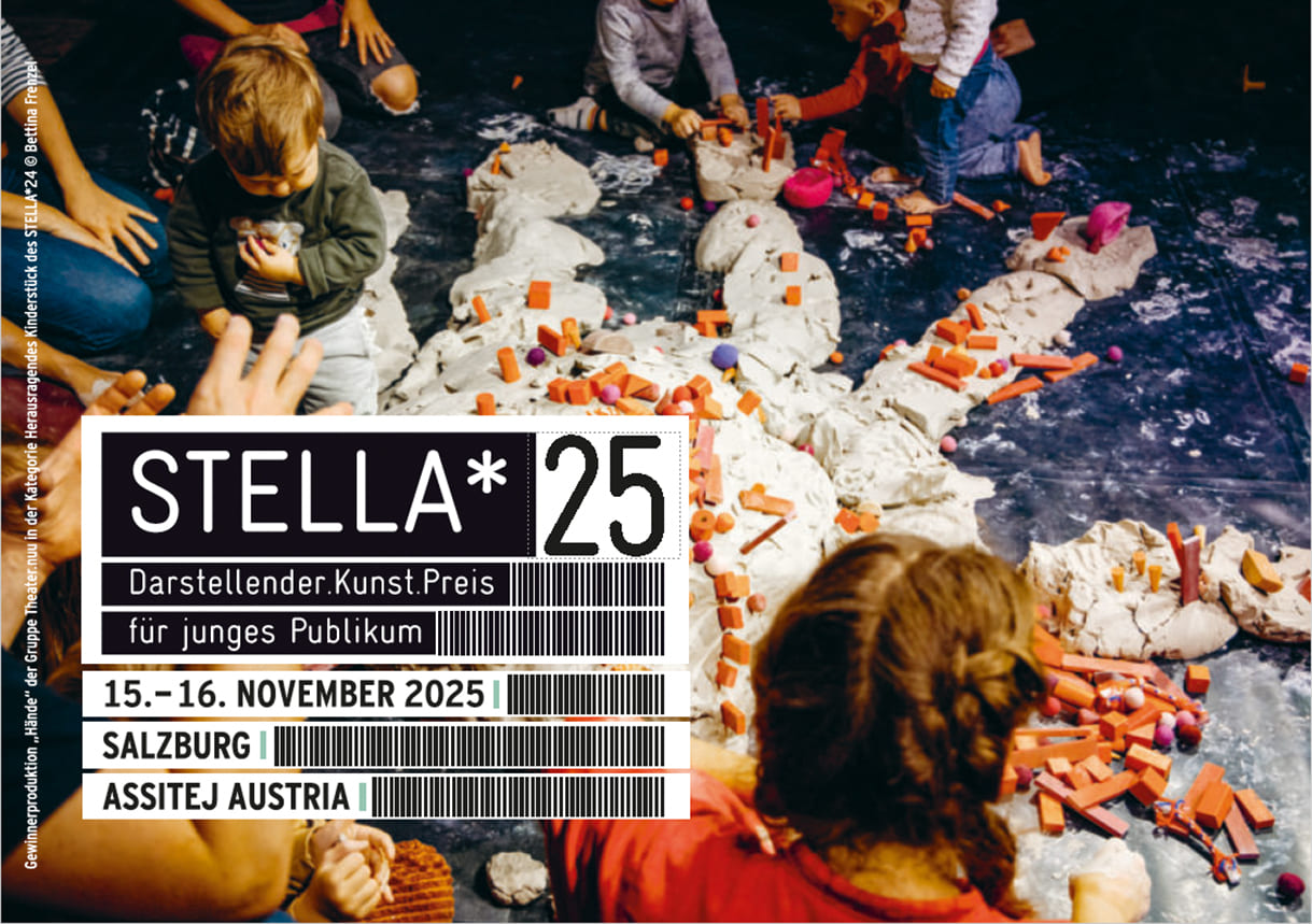 Titleseite des programmheftes zu Stella 2025 mit einem Foto aus 