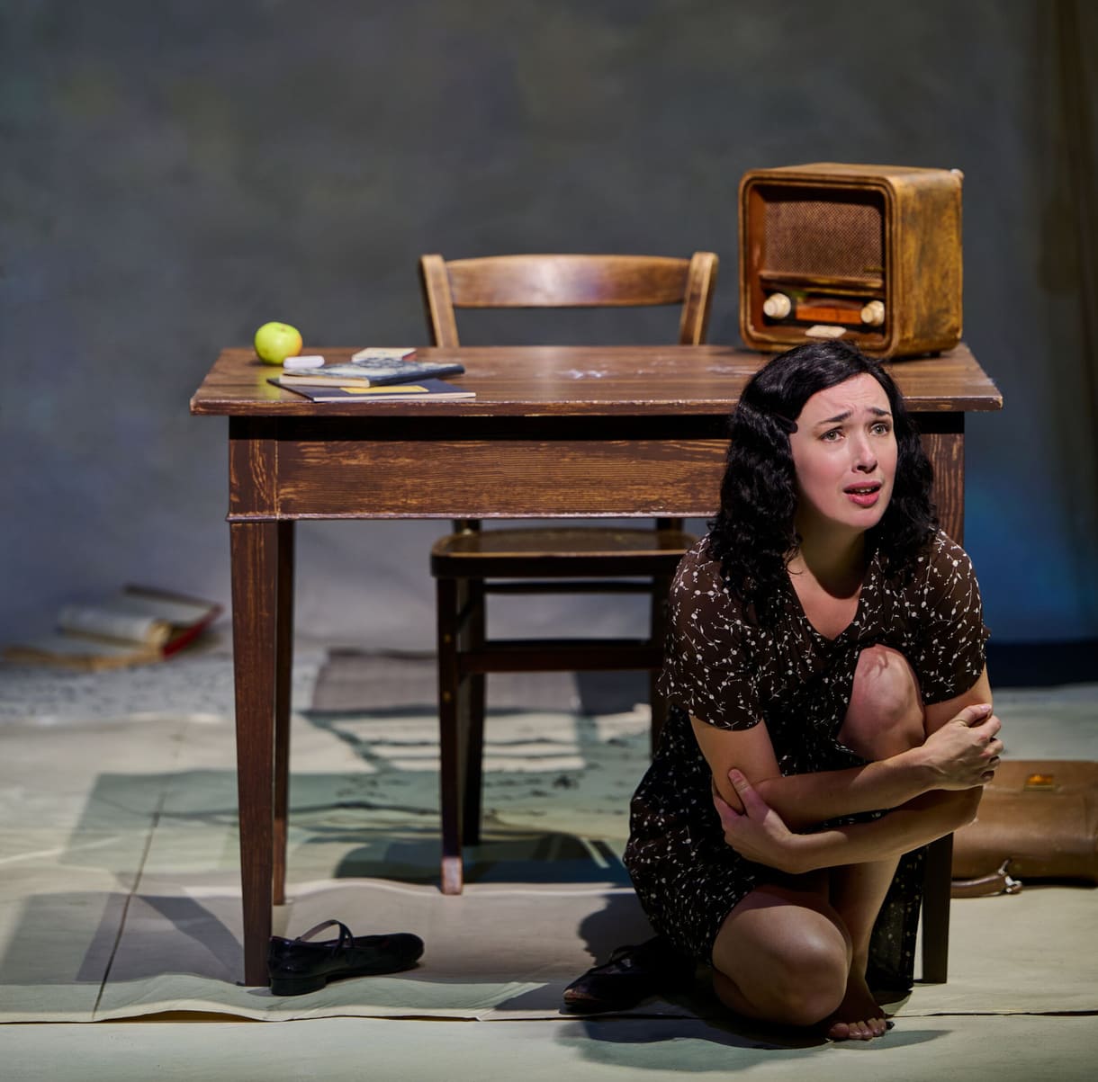 Gesangs-Solistin Olivia Warburton in der Oper "Das TAgebuch der Anne Frank"