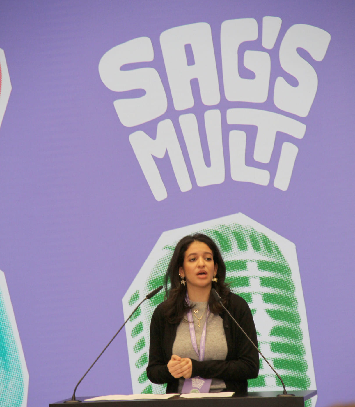 Aya Farhat aus der BAfEP - Bildungsanstalt für ElementarPädagogik Strebersdorf sprach Englisch (und Deutsch sowieso)