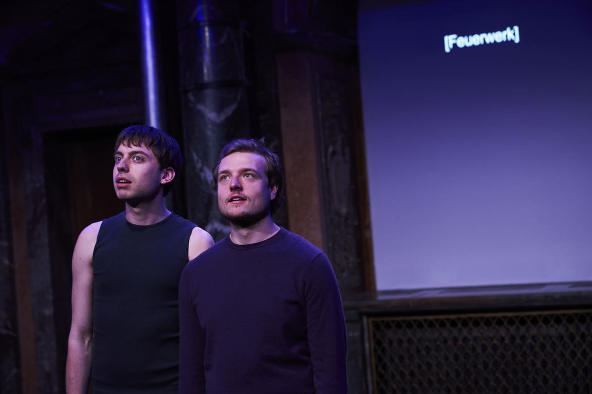 Szenenfoto aus der Abschluss-Perfromance des inkulsiven Projekts 