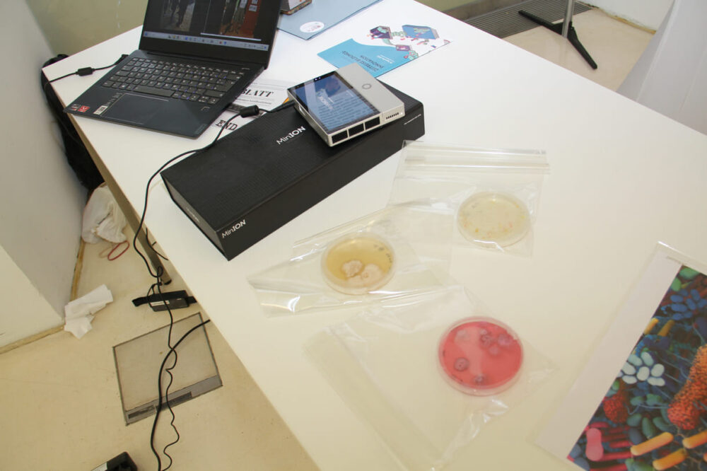 Equipement für mobile DNA-Sequenzierung und Tests