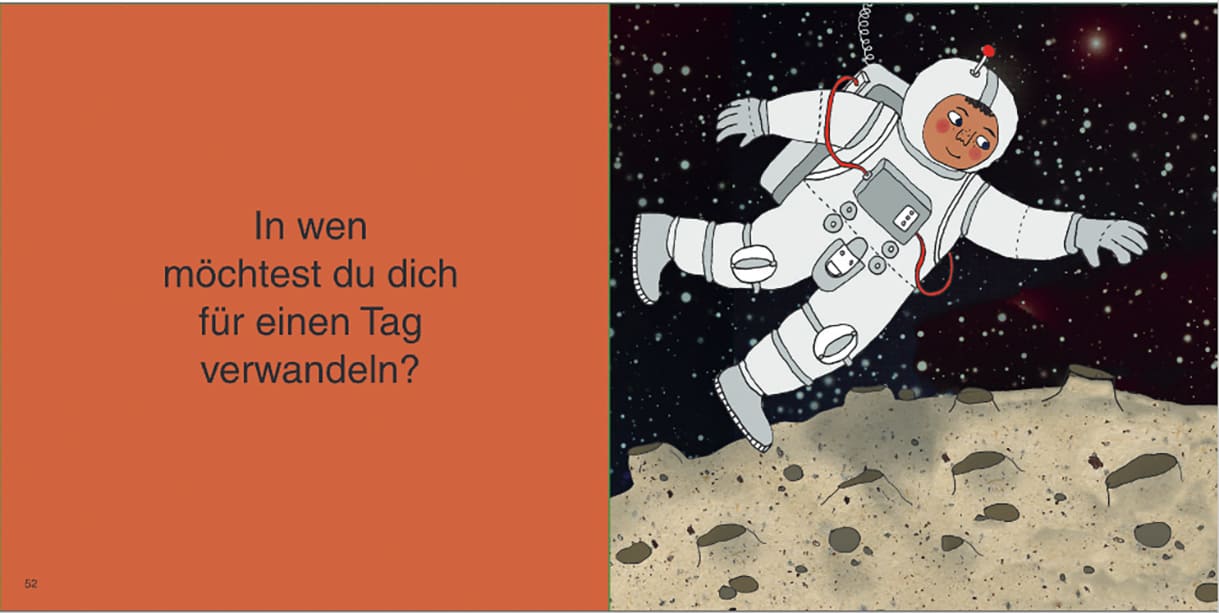 Doppelseite aus dem Bilderbuch 