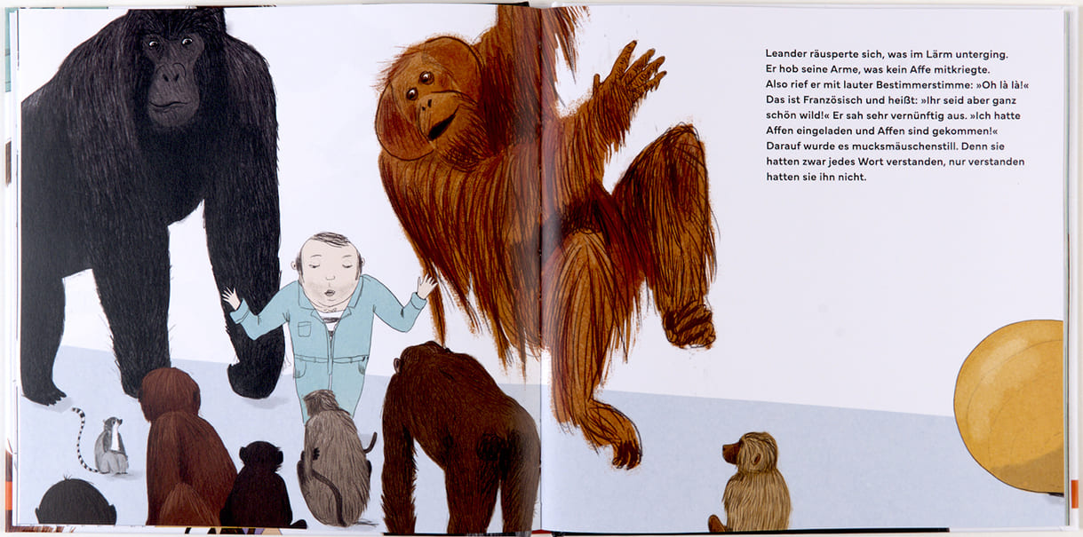 Doppelseite aus dem Bilderbuch 