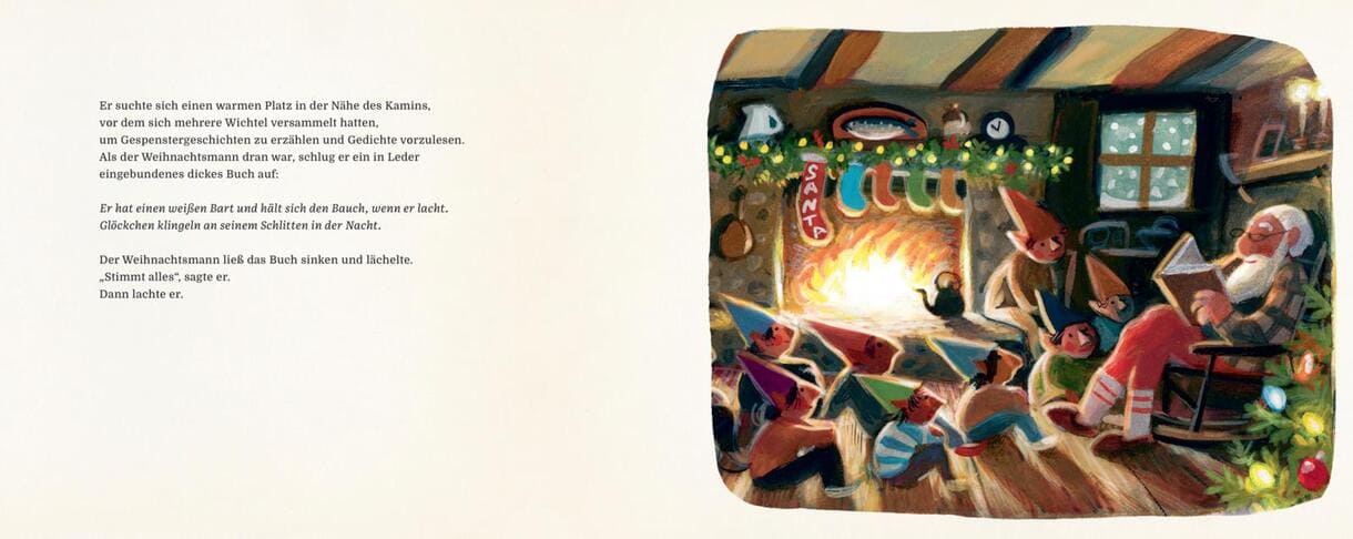 Doppelseite aus dem Bilderbuch 