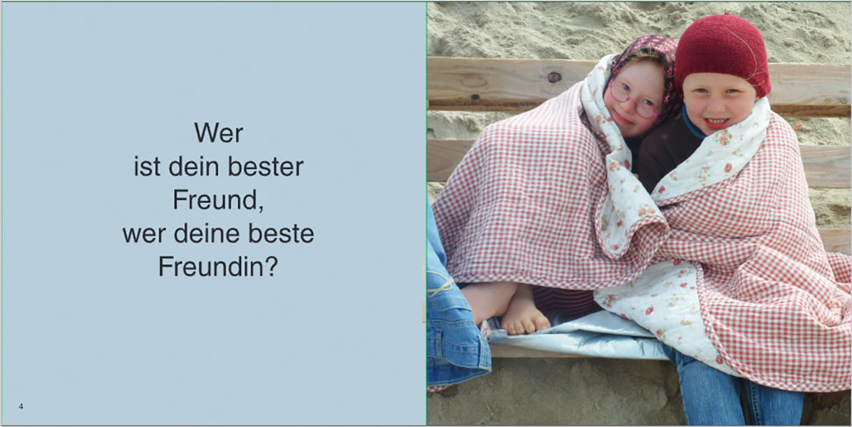 Doppelseite aus dem Bilderbuch 