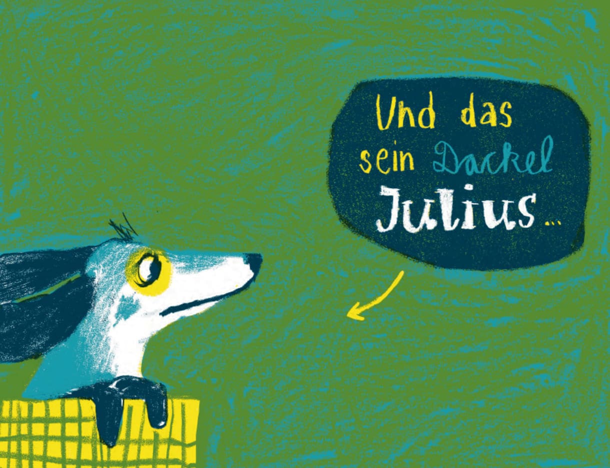 Doppelseite aus dem Buch 