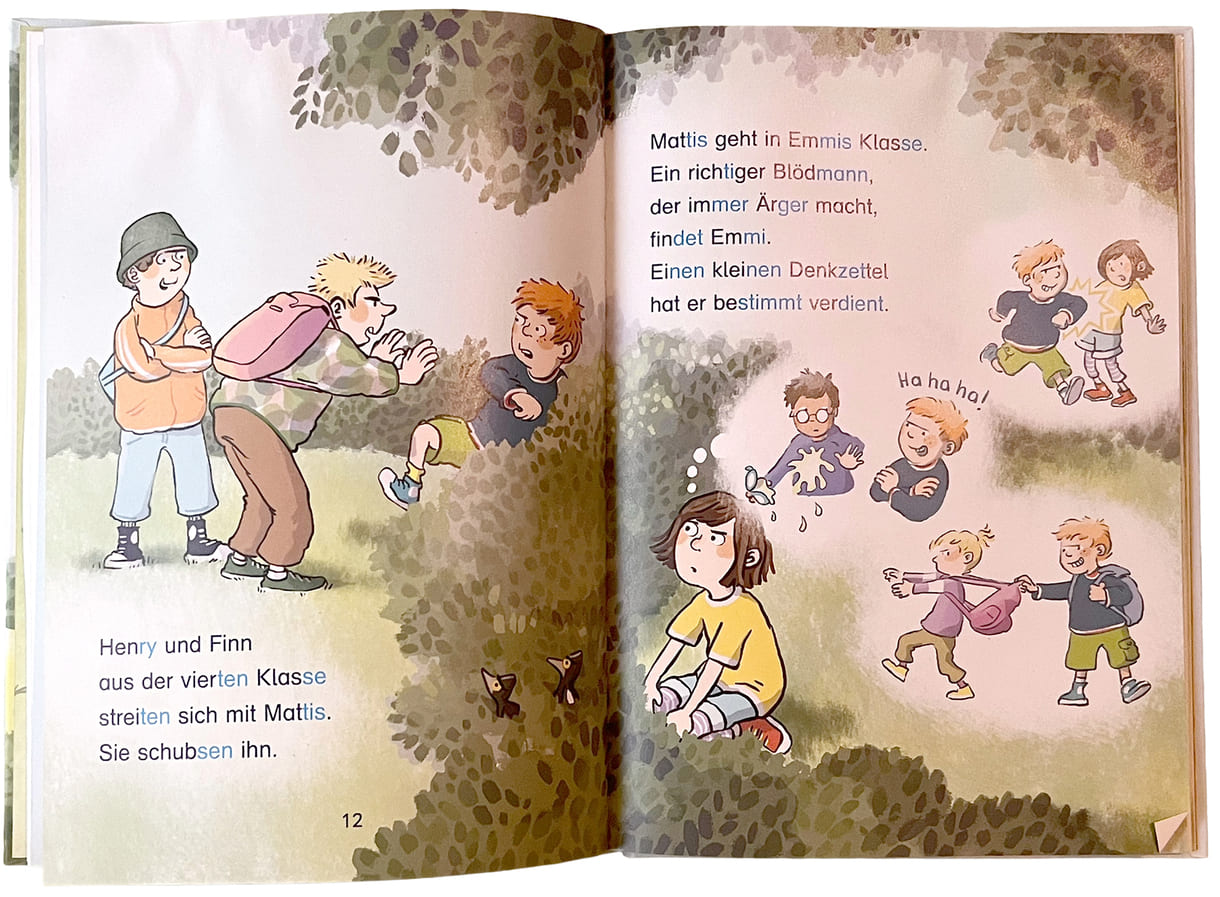 Doppelseite aus dem Buch 