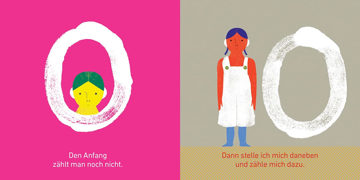 Doppelseite aus dem Bilderbuch 