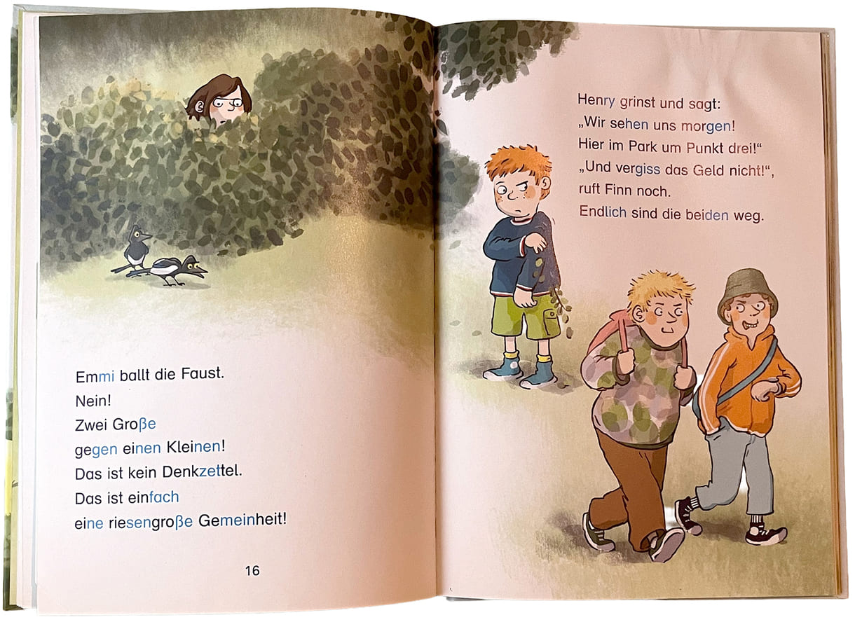 Doppelseite aus dem Buch 