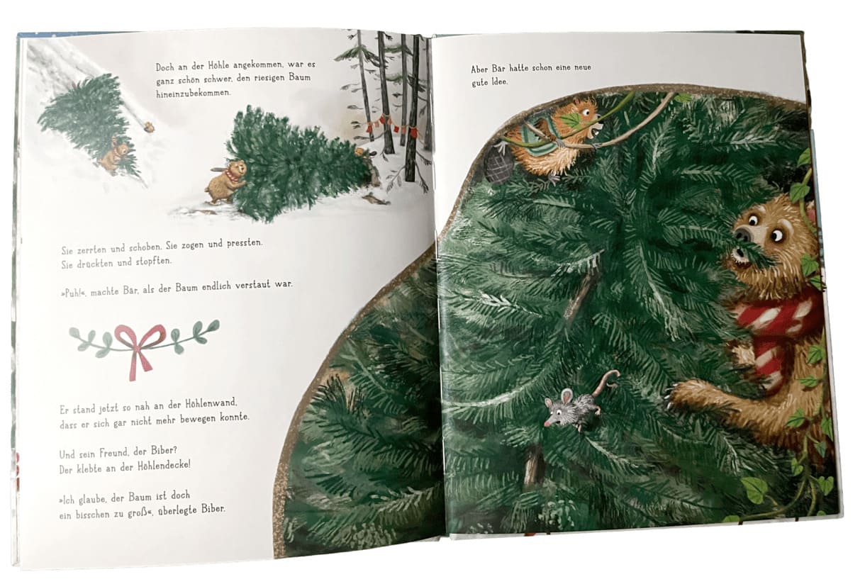 Doppelseite aus dem Bilderbuch 