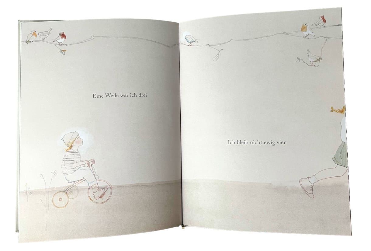 Doppelseite aus dem Bilderbuch 