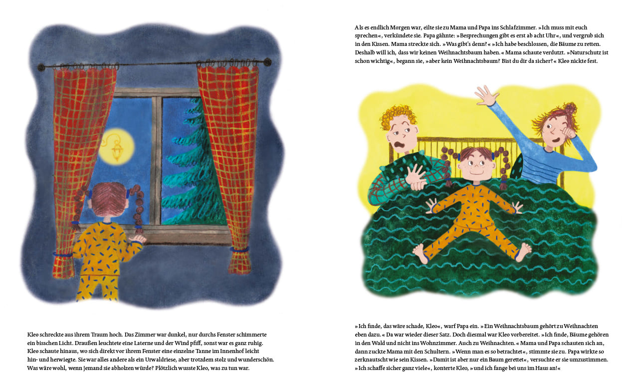 Doppelseite aus dem Bilderbuch 