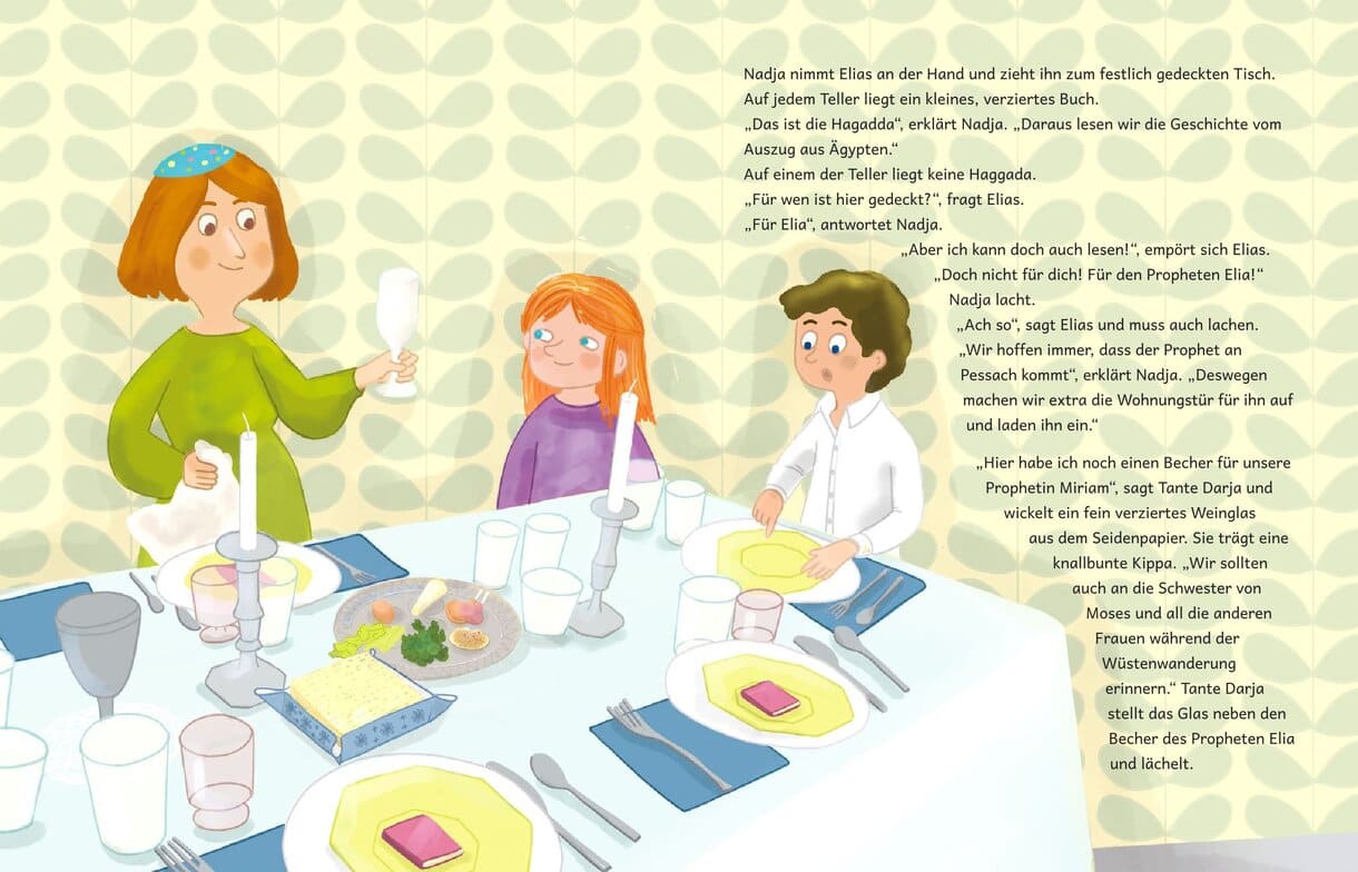 Doppelseite aus dem Bilderbuch 