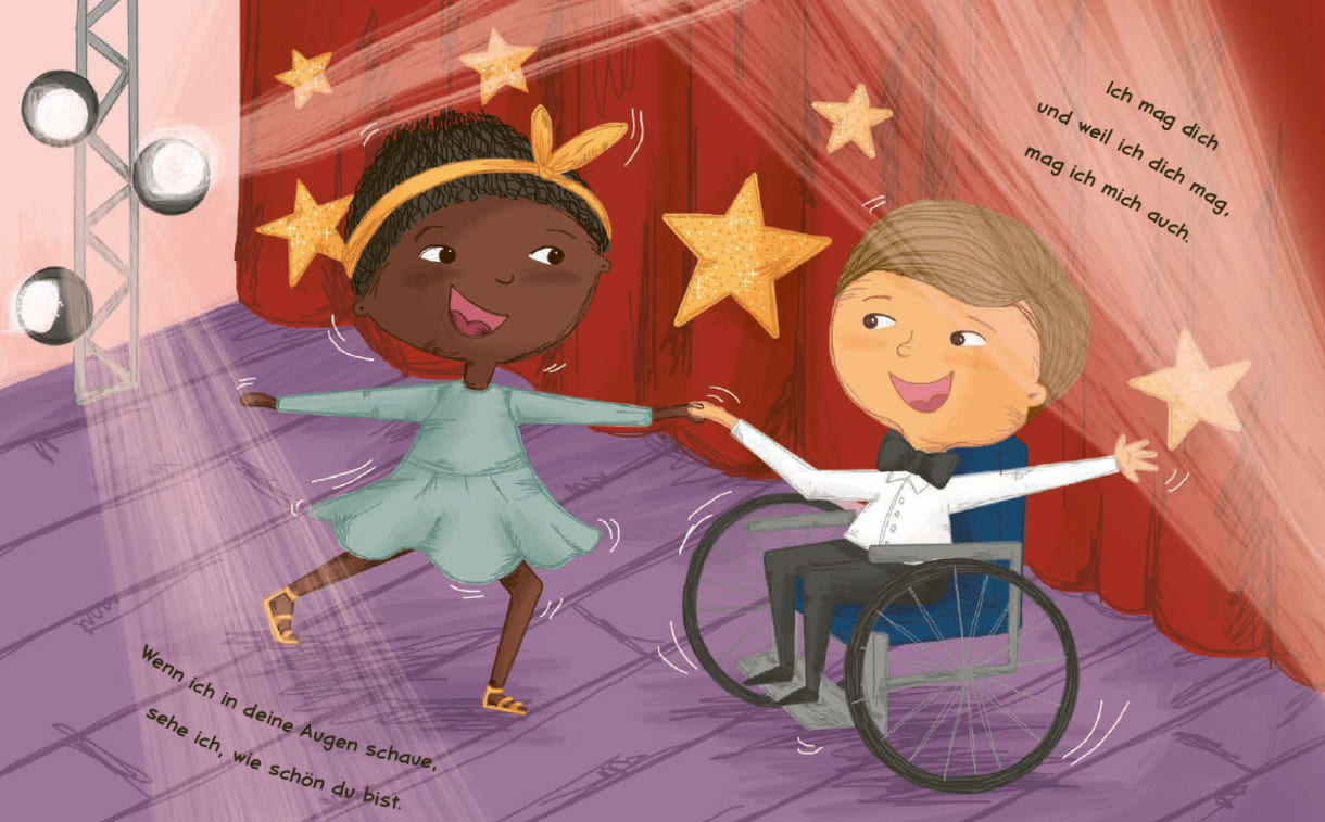 Doppelseite aus dem Buch 