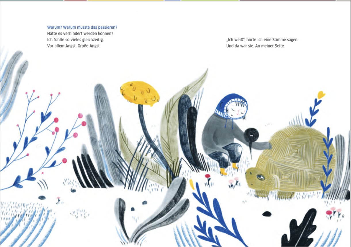 Doppelseite aus dem Bilderbuch 