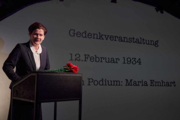 Szenenfoto aus "Maria Emhart - Rädelsführerin im Kampf für die Demokratie"