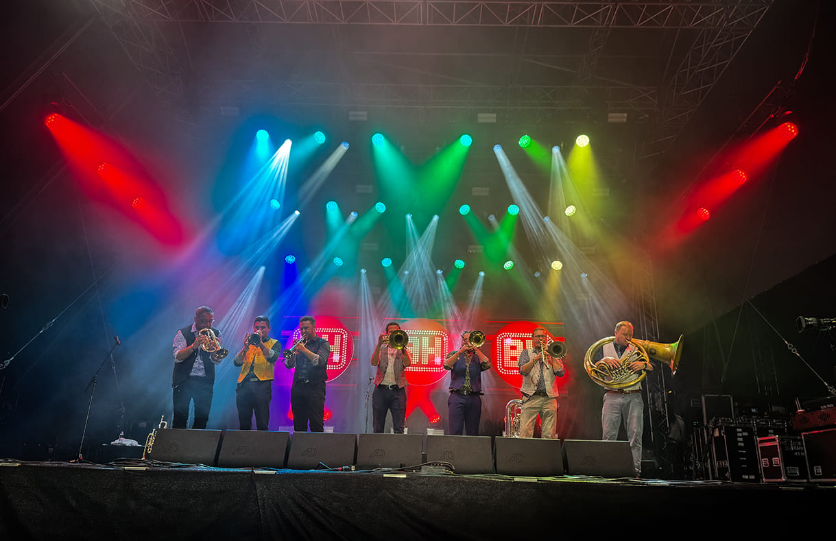 Da Blechhauf’n beim WDB (Woodstock der Blasmusik) 2024