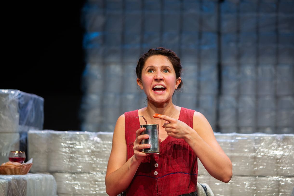 Szenenfoto aus "Die Präsidentinnen" im Theater Forum Schwechat