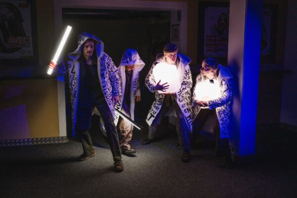 Szenenfoto aus "Die Räuber" vom Landestheater Niederösterreich