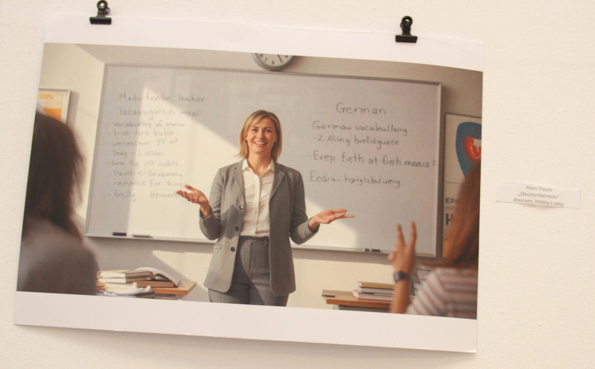 Fotos, die Jugendliche des medien-Labors mit KI gestaltet haben