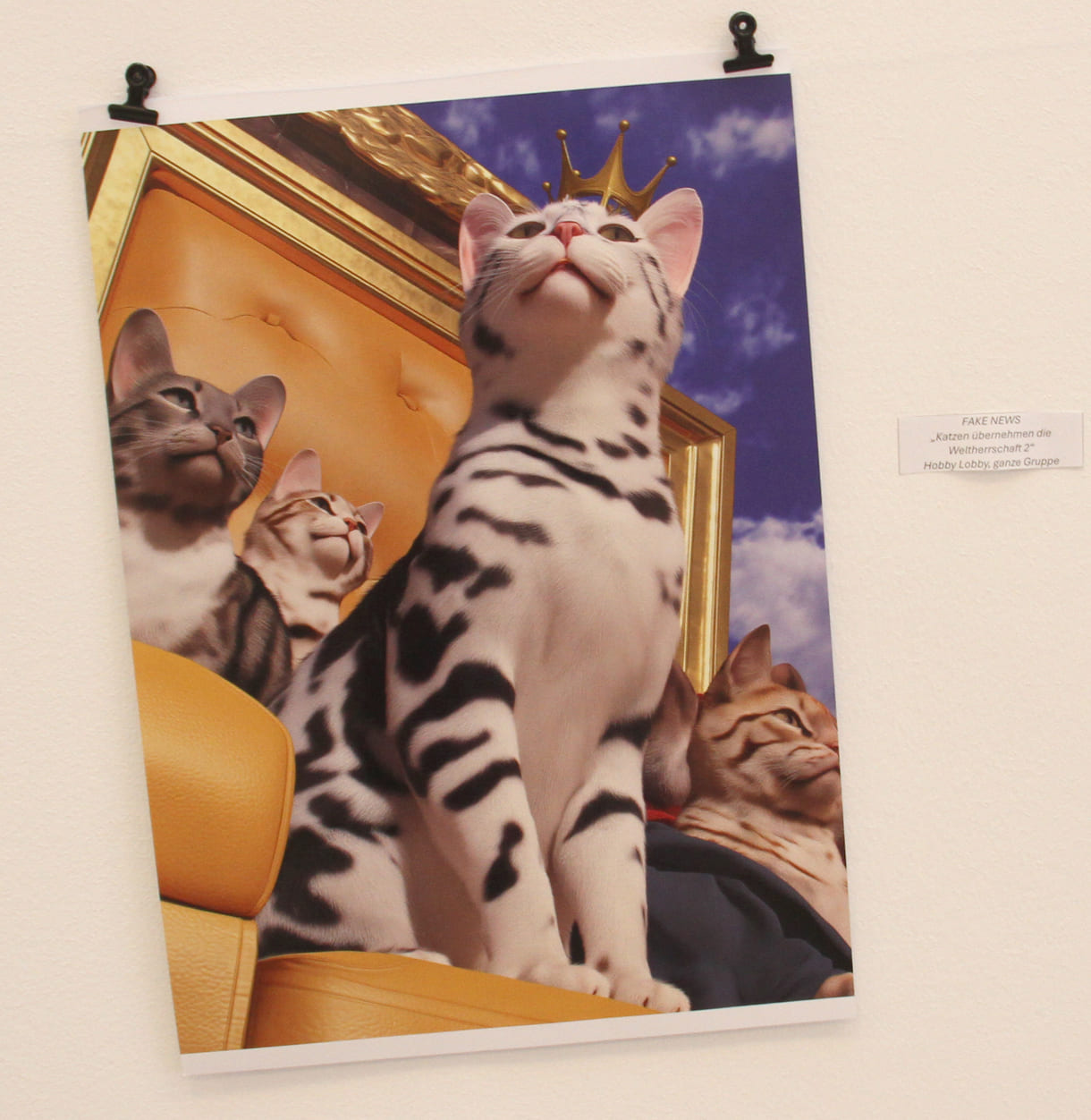 Fotos, die Jugendliche des medien-Labors mit KI gestaltet haben