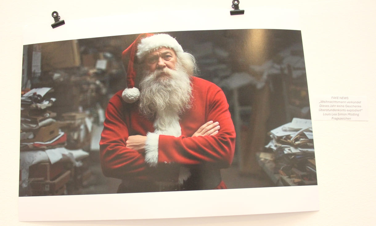 Fotos, die Jugendliche des medien-Labors mit KI gestaltet haben