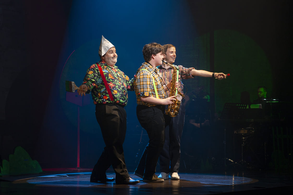 Szenenfoto aus dem Kinderfreunde-Musical 