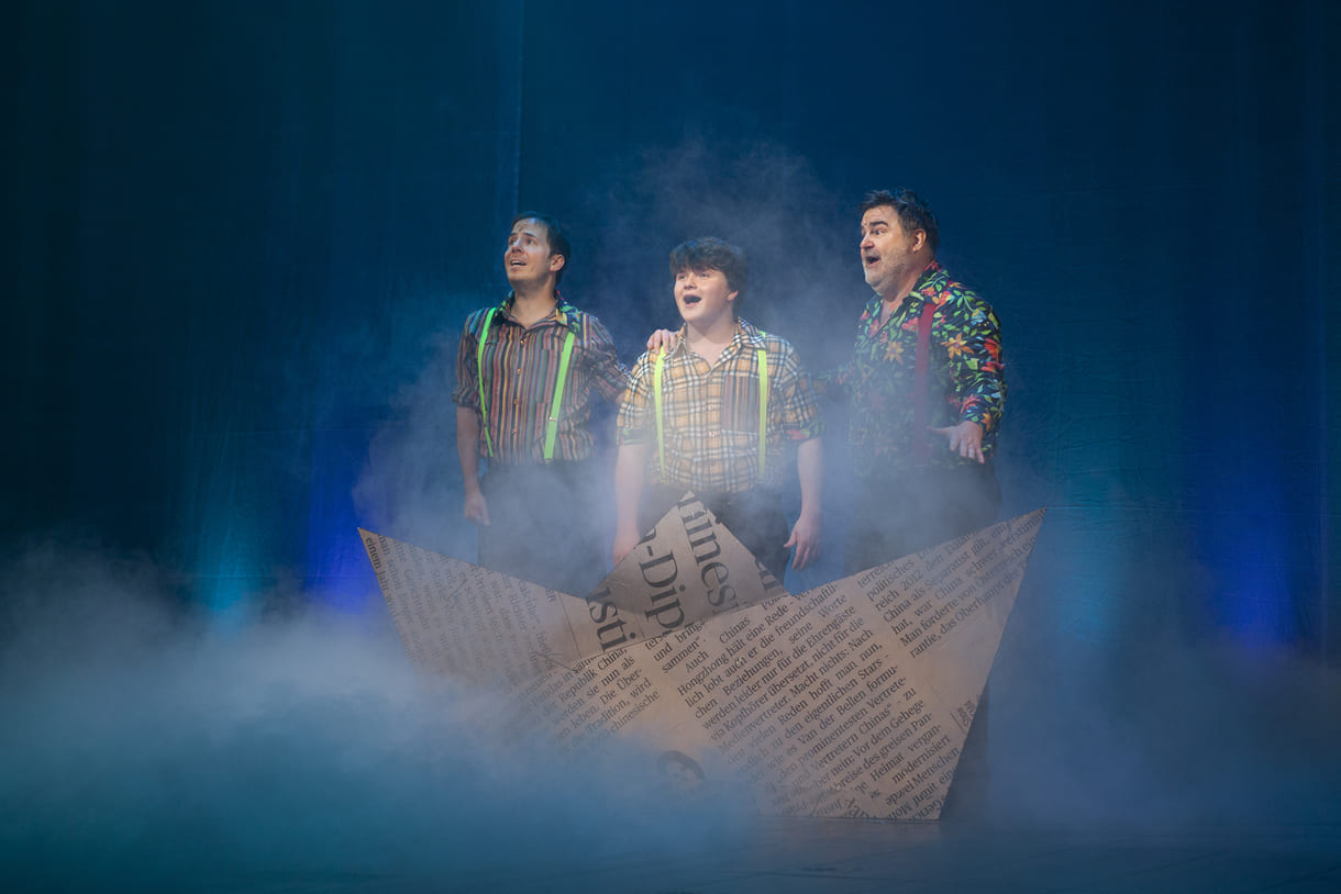 Szenenfoto aus dem Kinderfreunde-Musical 