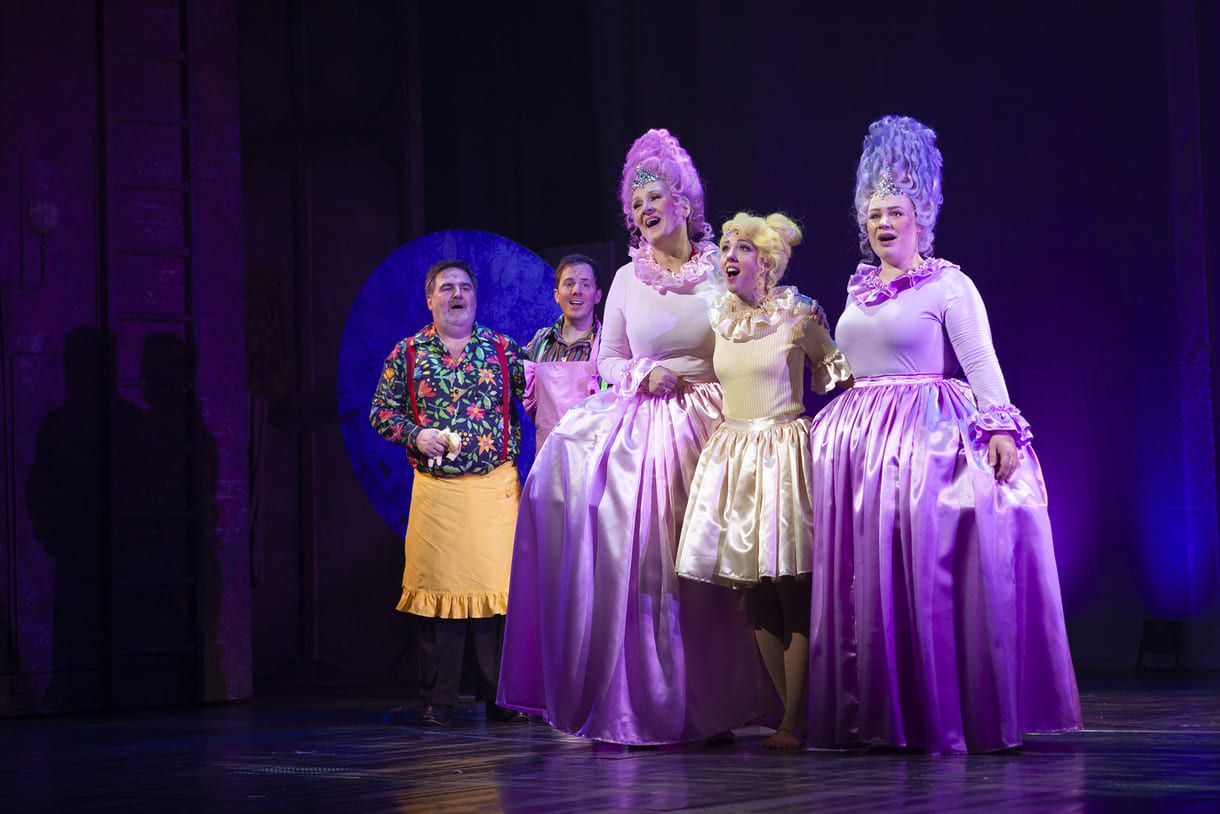 Szenenfoto aus dem Kinderfreunde-Musical "Die drei Stanisläuse"