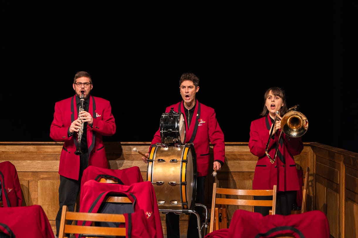 Szenenfoto aus "zur Rettung der Blasmusik"