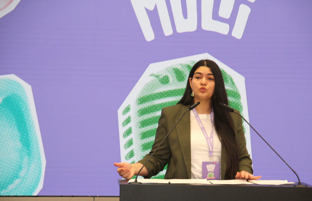 Kumru-Xezal Merey (VBS Floridsdorf) wählte zum obligatorischen Deutsch Englisch als erlernte Sprache