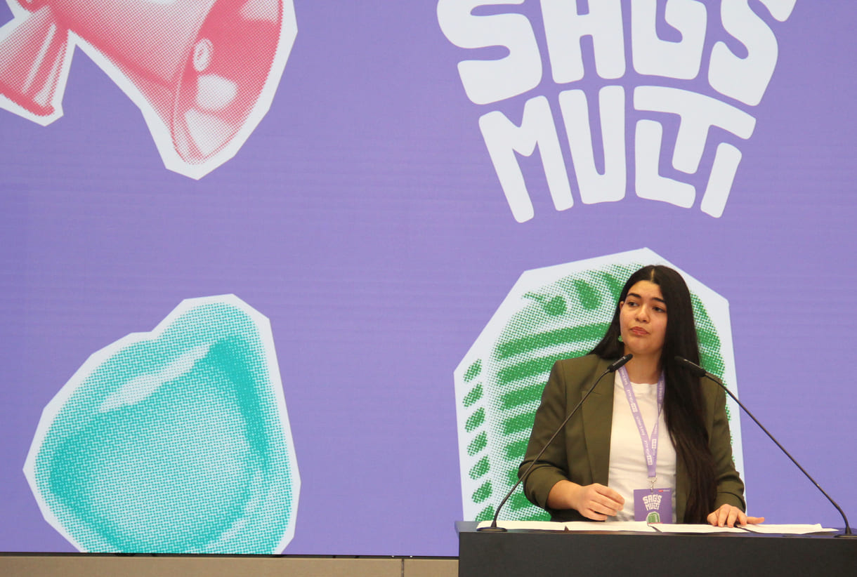 Kumru-Xezal Merey (VBS Floridsdorf) wählte zum obligatorischen Deutsch Englisch als erlernte Sprache