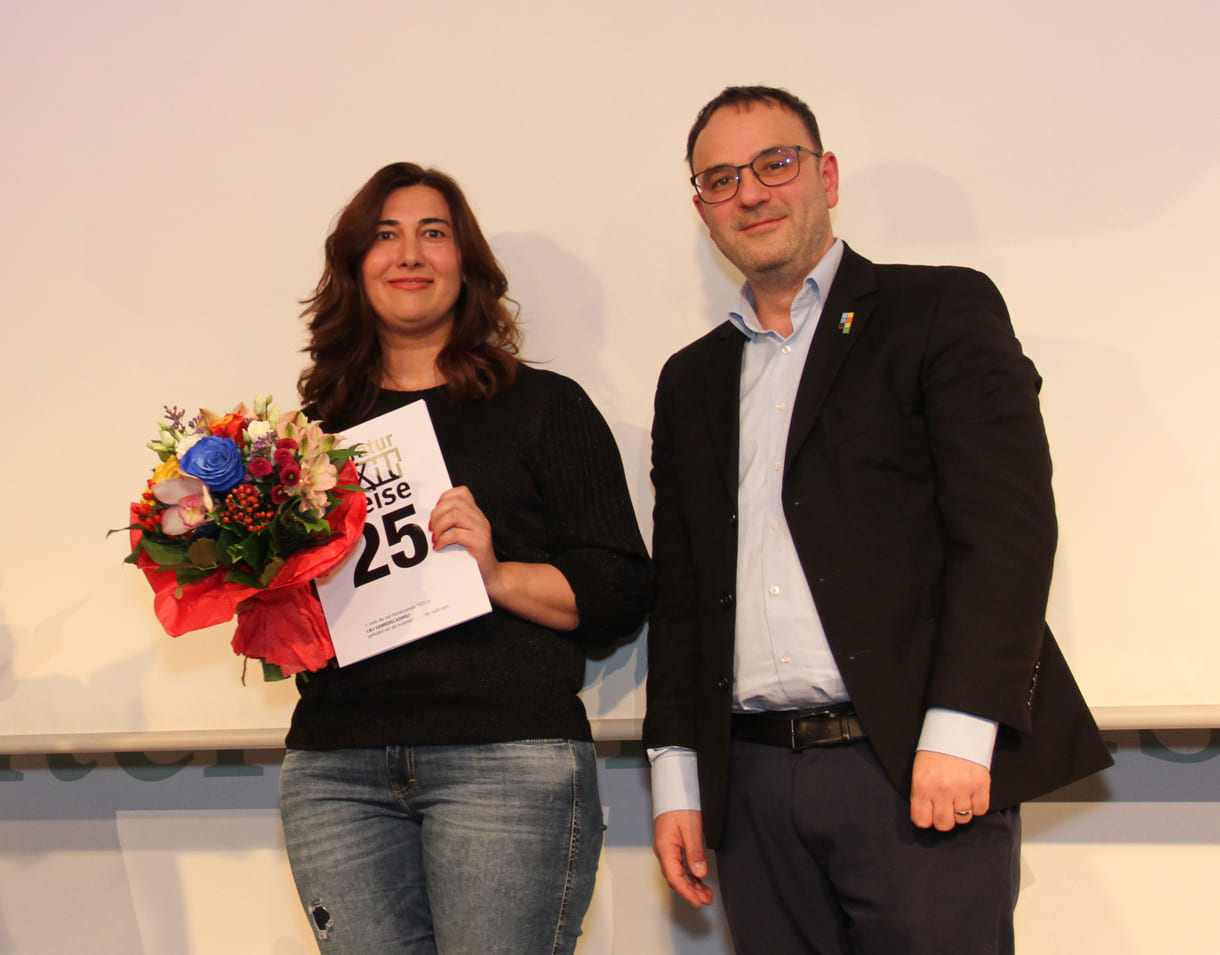 Gewinnerin des ersten Preises: Lali Gamrekelashvili