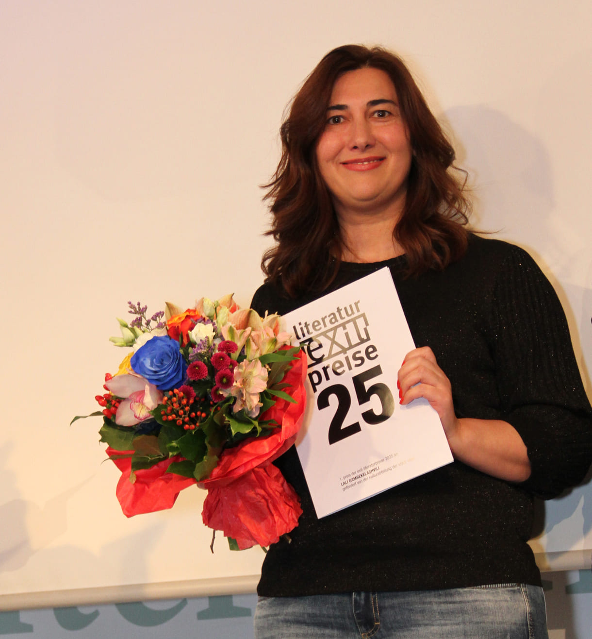 Gewinnerin des ersten Preises: Lali Gamrekelashvili