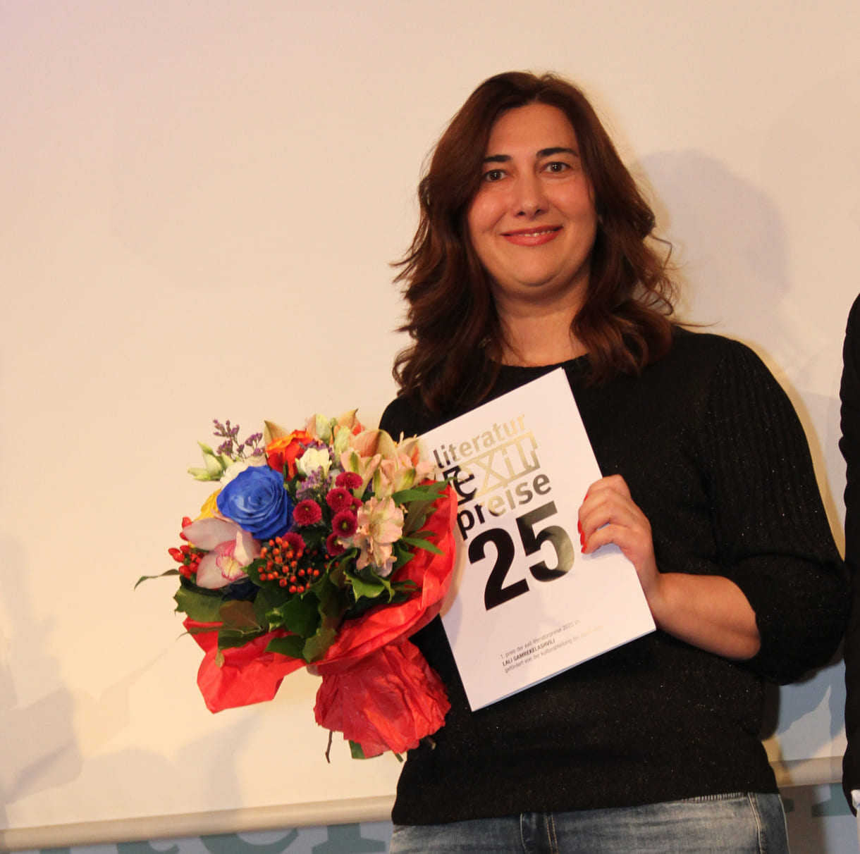 Gewinnerin des ersten Preises: Lali Gamrekelashvili