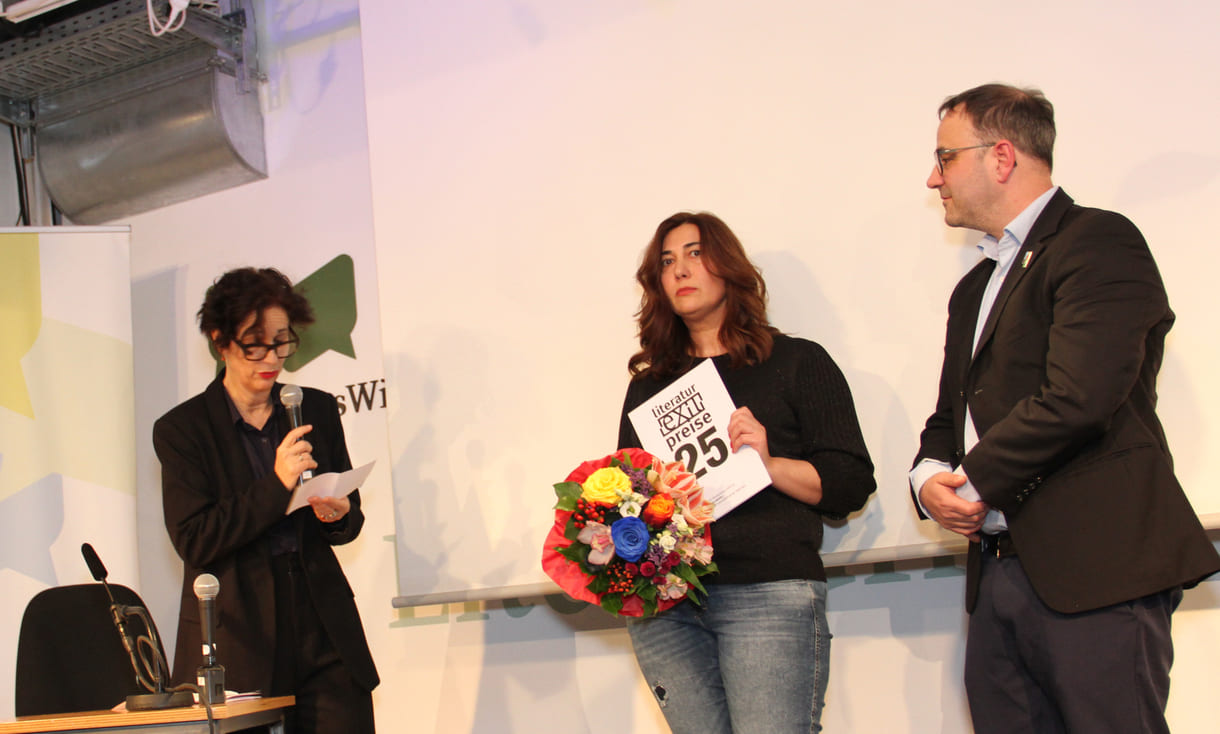 Gewinnerin des ersten Preises: Lali Gamrekelashvili