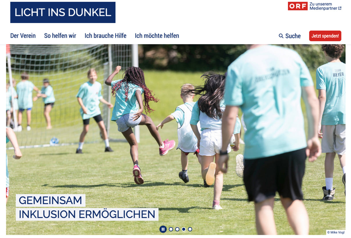 Screenshot von der 